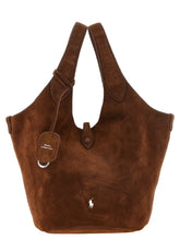 Polo Ralph Lauren Brown Cowhide Tote Bag