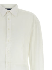Polo Ralph Lauren White Cotton Midi Dress - 8