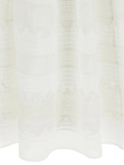 Polo Ralph Lauren White Cotton Midi Dress - XS