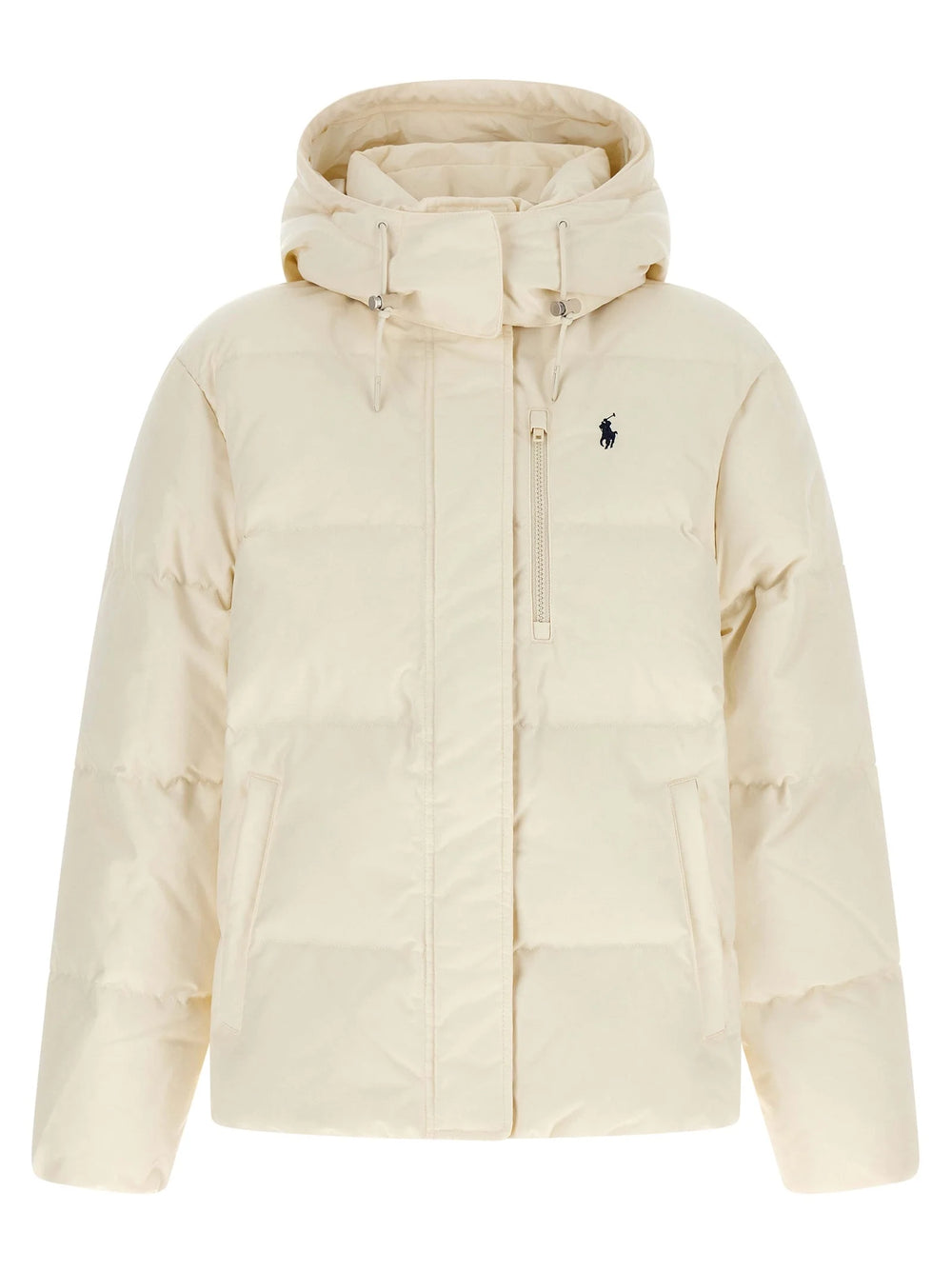 Polo Ralph Lauren White Polyester Full-Length Jacket