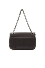 Pompei Donatella Black Leather Women Crossbody Bag - Cross Body Bags