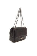 Pompei Donatella Black Leather Women Crossbody Bag - Cross Body Bags