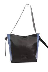 Pompei Donatella Black Leather Women Shoulder Bag - Shoulder Bags
