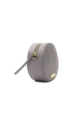 Pompei Donatella Gray Leather Women Crossbody Bag - Cross Body Bags