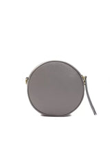 Pompei Donatella Gray Leather Women Crossbody Bag - Cross Body Bags