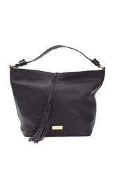 Pompei Donatella Gray Leather Women Shoulder Bag - Shoulder Bags