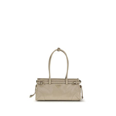 Prada Beige Calf Leather Bos Taurus Shoulder Bag