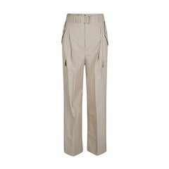 Prada Beige Cotton Cargo Pants - 40