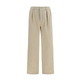 Prada Beige Cotton Casual Pants - IT48 | M