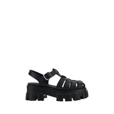 Prada Black Acetate Platform Sandals