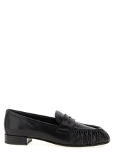 Prada Black Buffalo Leather Slip-On Loafers - EU37.5/US7.5