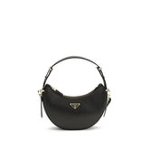 Prada Black Calf Leather Bos Taurus Backet Bag