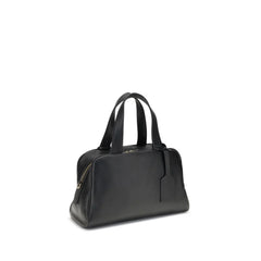 Prada Black Calf Leather Bos Taurus Handbag