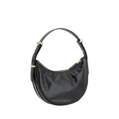 Prada Black Calf Leather Bos Taurus Shoulder Bag