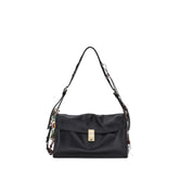 Prada Black Calf Leather Bos Taurus Shoulder Bag - Shoulder Bags