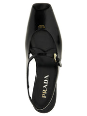 Prada Black Calfskin Ballet Flats - EU36/US6