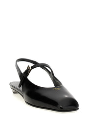 Prada Black Calfskin Ballet Flats - EU36/US6