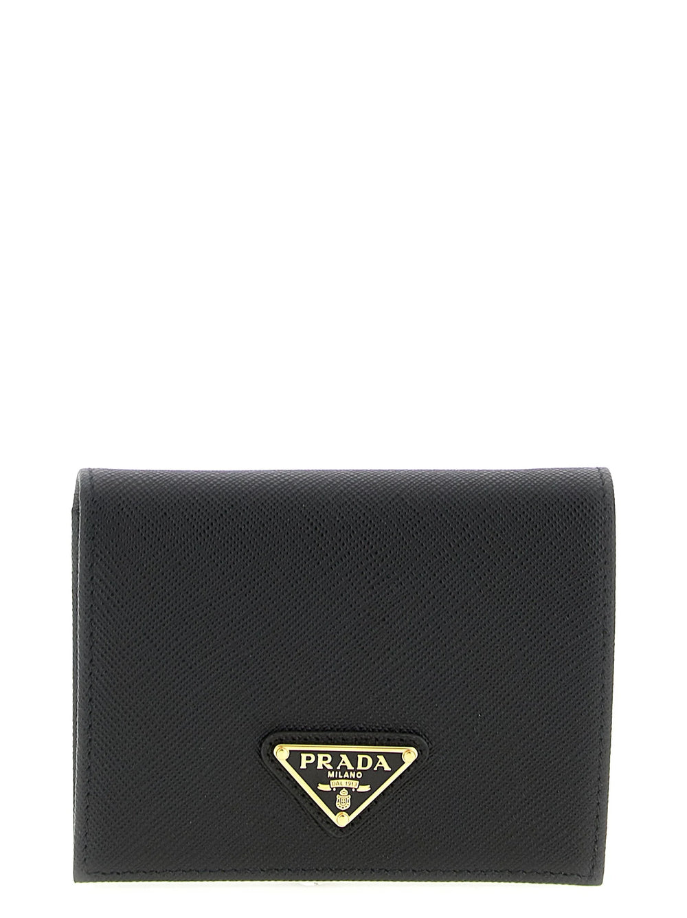 Prada Black Calfskin Cardholder