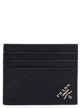 Prada Black Calfskin Cardholder