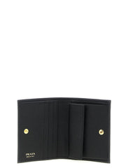 Prada Black Calfskin Cardholder