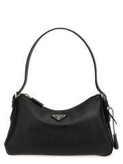 Prada Black Calfskin Shoulder Bag