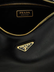 Prada Black Calfskin Shoulder Bag