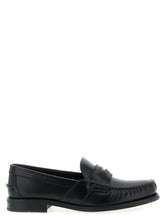 Prada Black Calfskin Slip-On Loafers