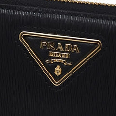 Prada Černá kožená peněženka
