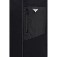 Prada Black Cotton Shell Jacket - S