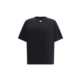 Prada Black Cotton T-Shirt - L