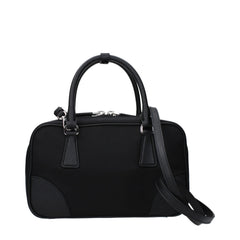Prada Black Fabric Handbag