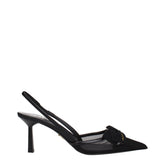 Prada Black Fibres High Heel Pumps