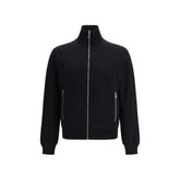 Prada Fekete Borjúbőr Gyapjú Bomber - IT50 | L