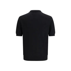 Prada Black Fleece Wool T-Shirt