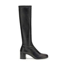 Prada Black Lamb Ovis Aries Ankle Boots