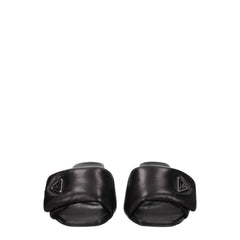 Prada Black Leather Platforms - EU35.5/US5.5