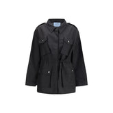 Prada Black Mohair Coat - IT40 | M