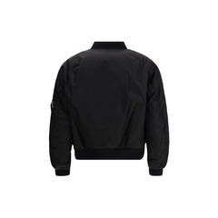 Prada Black Polyamide Bomber - S