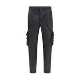 Prada Black Polyamide Cargo Pants - IT52 | XL