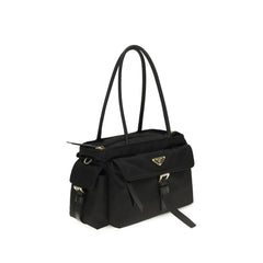 Prada Black Polyamide Handbag