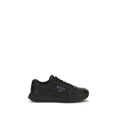 Prada Black Polyester Athletic Sneakers - EU40/US7