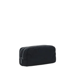 Prada Black Recycled Polyamide Accessories - Makeup Bags