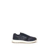 Prada Black Recycled Polyamide Athletic Sneakers - EU 38.5 | US 5.5