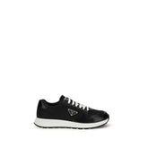 Prada Black Recycled Polyamide Athletic Sneakers - EU43/US10