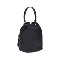 Prada Black Recycled Polyamide Backet Bag