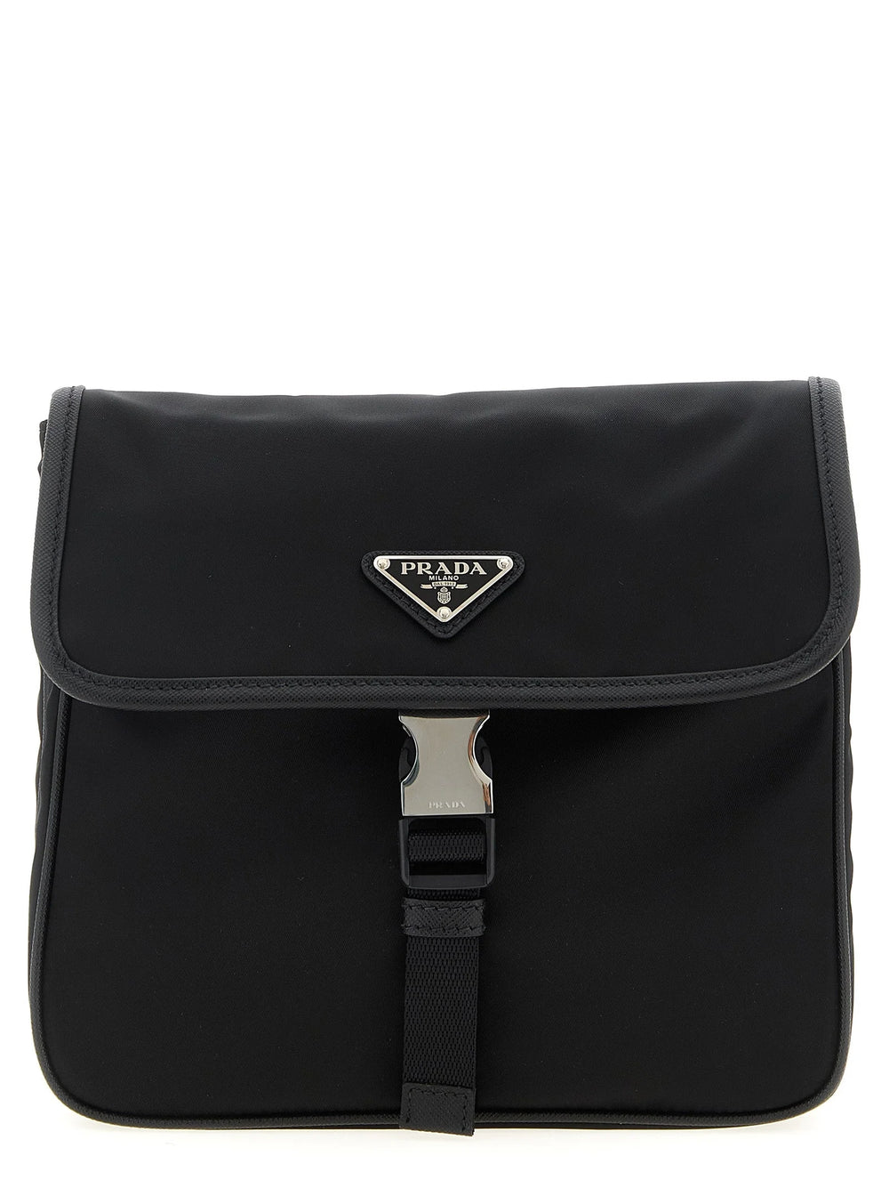 Prada Black Recycled Polyamide Crossbody Bag