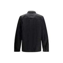 Prada Black Recycled Polyamide Dress Shirt