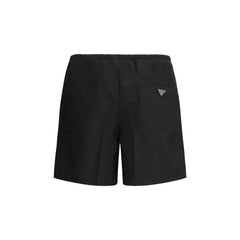 Prada Black Recycled Polyamide Shorts - IT52 | XL