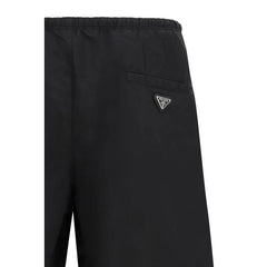 Prada Black Recycled Polyamide Shorts - IT52 | XL