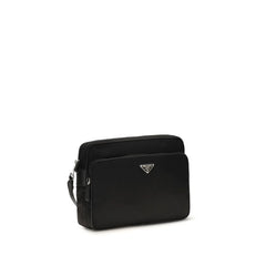 Prada Black Recycled Polyamide Shoulder Bag